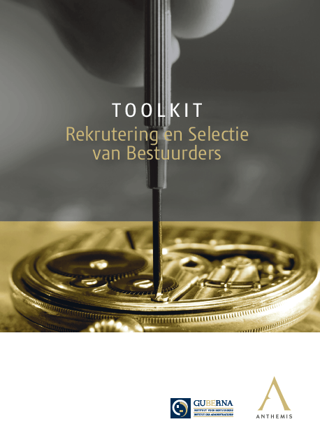 Toolkit rekrutering en selectie van bestuurders