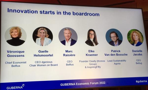 GUBERNA Economic Forum panel